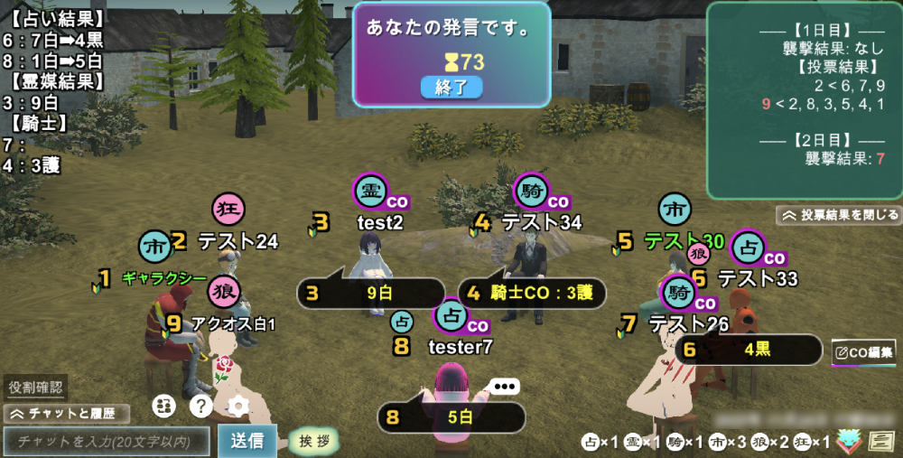 人狼メトロポリスの実際のキャプチャ